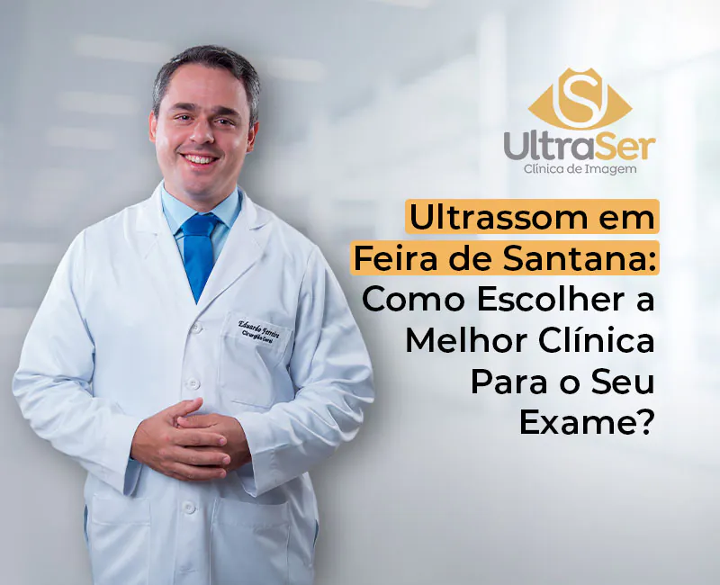 Dr. Eduardo Ferreira, médico especialista em cirurgia geral e especialista, e experiente, em ultrassom em Feira de Santana